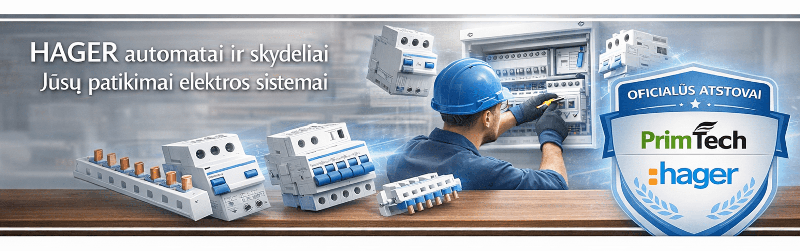 Oficialus HAGER atstovas