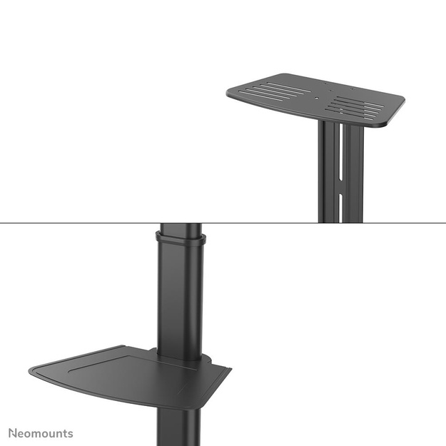 Televizoriaus stovas su ratukais BLACK/37-70  PLASMA-M1900E NEOMOUNTS