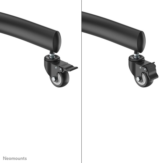 Televizoriaus stovas su ratukais BLACK/37-70  PLASMA-M1900E NEOMOUNTS