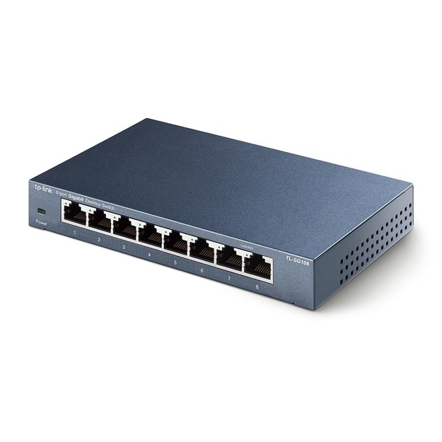 Komutatorius 8PORT 1000M TL-SG108 TP-LINK