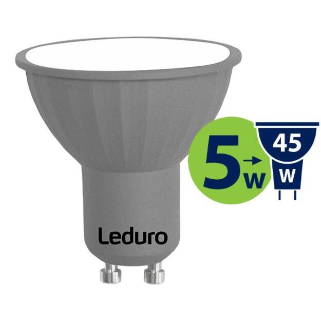 Lemputė |LEDURO|5 Watts|Luminous flux 400 Lumen|3000 K|220-240V|Beam angle 90 degrees|21192