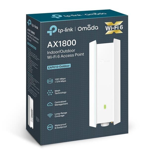 Tinklo prieigos taškas TP-LINK 1800Mbps EAP610-OUTDOOR 9