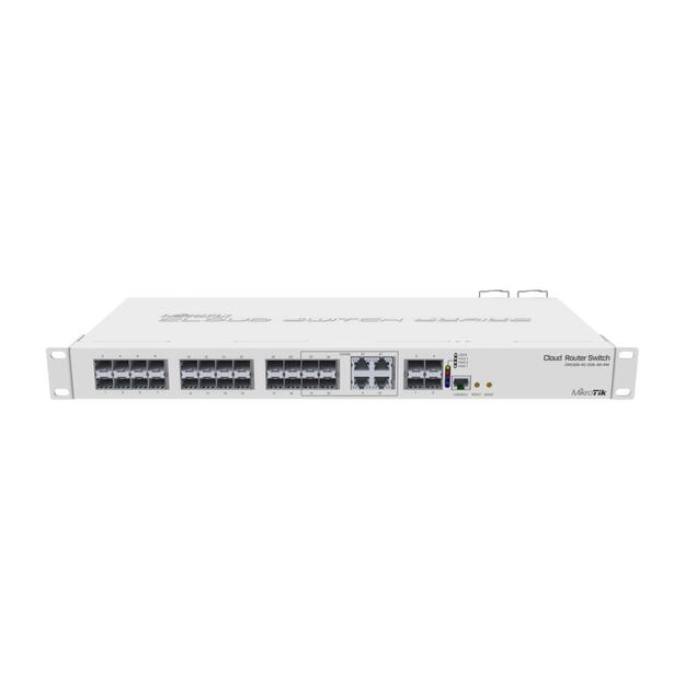 Komutatorius MIKROTIK CRS328-4C-20S-4S+RM Switch 24x SFP 4x SFP+ 4x RJ45 1000Mb/s