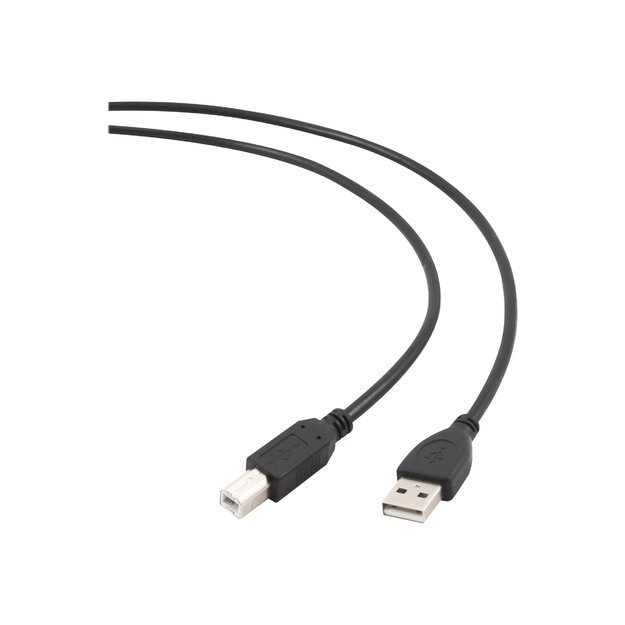 GEMBIRD CCP-USB2-AMBM-6 Gembird USB 2.0 A- B 1,8m cable black color 6