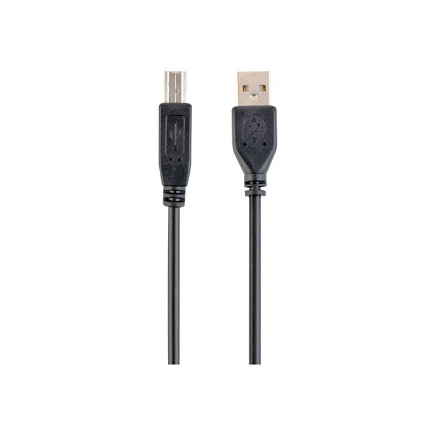 GEMBIRD CCP-USB2-AMBM-6 Gembird USB 2.0 A- B 1,8m cable black color 5