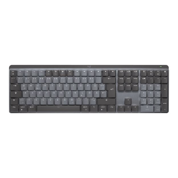 Belaidė klaviatūra LOGITECH MX Mechanical Wireless Illuminated Performance - GRAPHITE - (US) INTL - 2.4GHZ/BT - N/A - EMEA - TACTILE 11