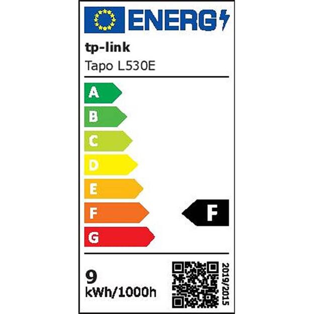 Išmanioji lemputė TP-LINK 8.7W 86 Lumen 6500 K Beam angle 220 degrees TAPOL530E