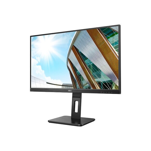 Monitorius AOC Q27P2Q 27inch QHD Monitor USB VGA DVI HDMI 33