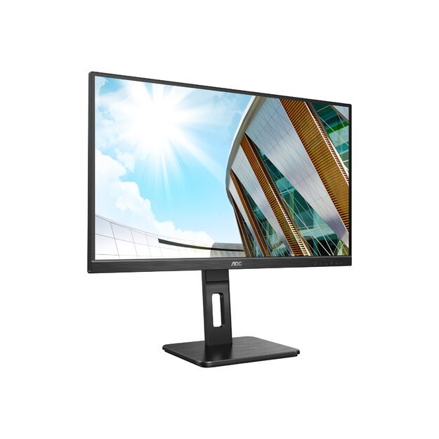 Monitorius AOC Q27P2Q 27inch QHD Monitor USB VGA DVI HDMI 40