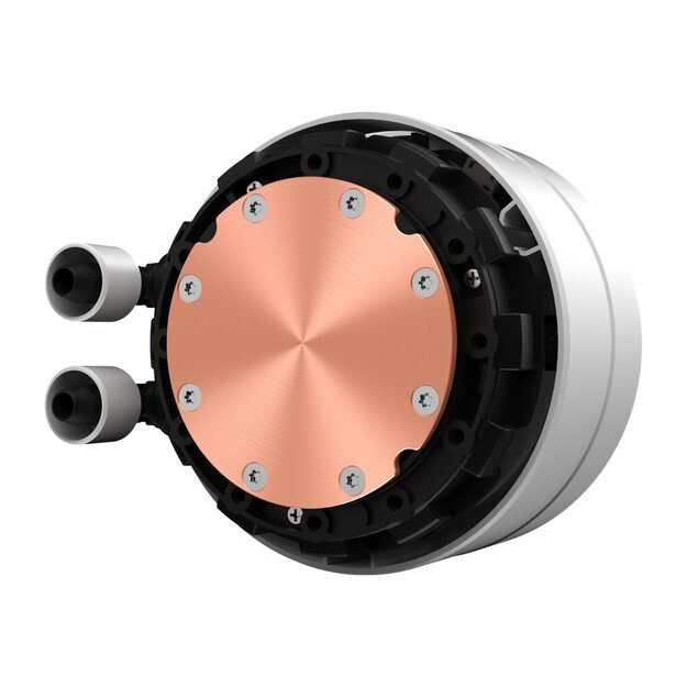 Procesoriaus aušintuvas skysčiu NZXT water cooling Kraken X63 White RGB 280mm Illuminated fans and pump