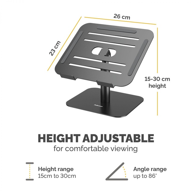 NB ACC DESK STAND/BLACK 100138881 FELLOWES