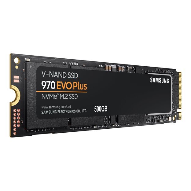 Kietasis diskas (SSD) vidinis SAMSUNG 970 EVO Plus SSD 500GB NVMe M.2 internal