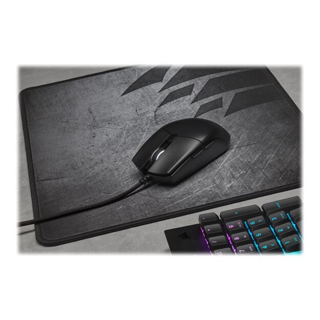 Kompiuterinė pelė laidinė CORSAIR KATAR PRO XT Gaming Mouse Wired Black Backlit RGB LED 18000 DPI Optical
