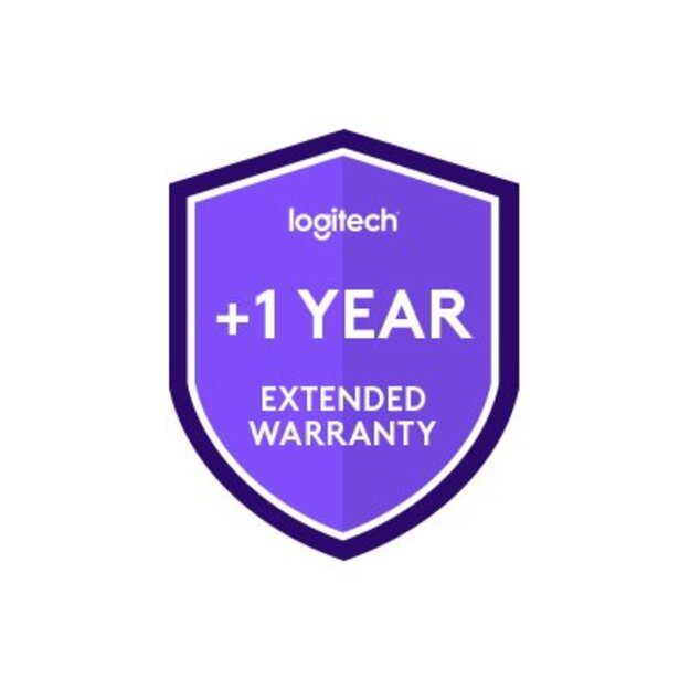 LOGITECH 1Y extended warranty for Logitech large room solution with Tap and RallyPlus - N/A - WW