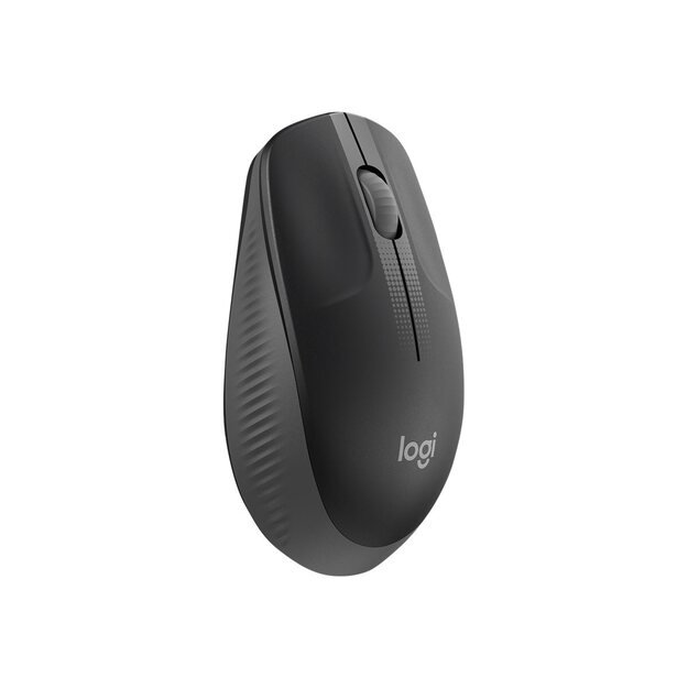 Kompiuterinė pelė belaidė LOGITECH M190 Full-size - MID GREY - EMEA