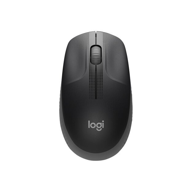 Kompiuterinė pelė belaidė LOGITECH M190 Full-size - MID GREY - EMEA