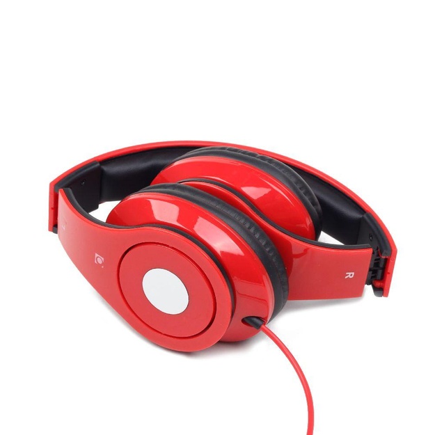 Ausinės HEADSET DETROIT RED/MHS-DTW-R GEMBIRD