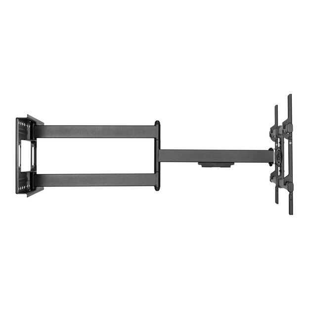 Televizoriaus laikiklis sieninis TECHLY Wall Bracket Extendable Arm up to 1015 mm for LCD 43-80inch Black