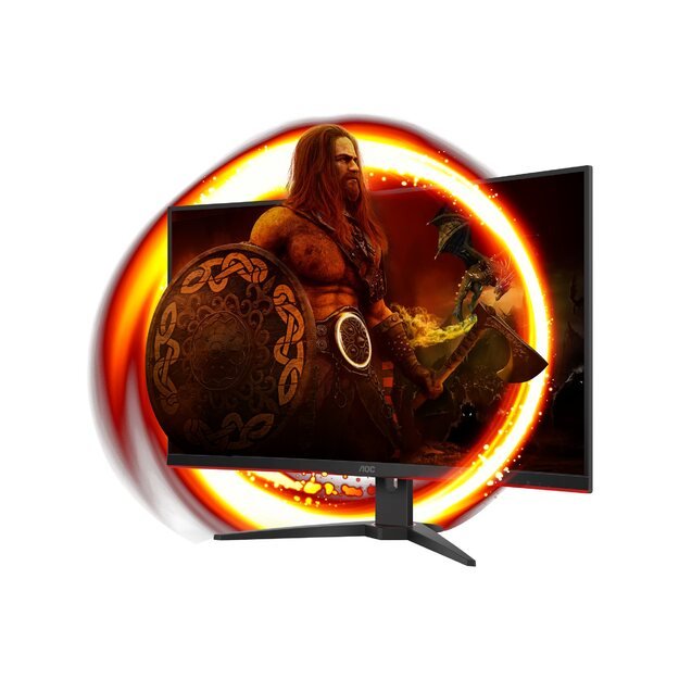 Monitorius AOC C32G2ZE/BK 31.5inch LCD MONITOR HDMI DisplayPort