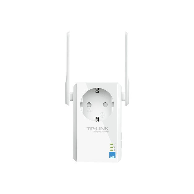 Belaidžio ryšio stiprintuvas TP-LINK 300Mbps Wi-FI Plugged Range Pass Through Atheros 2T2R 2.4GHz