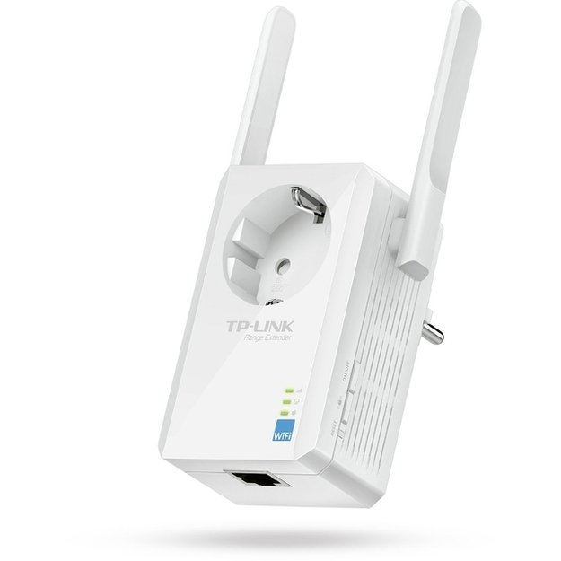 Belaidžio ryšio stiprintuvas TP-LINK 300Mbps Wi-FI Plugged Range Pass Through Atheros 2T2R 2.4GHz