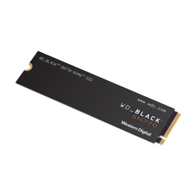 Kietasis diskas (SSD) vidinis WD Black SSD SN770 NVMe 2TB PCIe Gen4 16GT/s M.2 2280