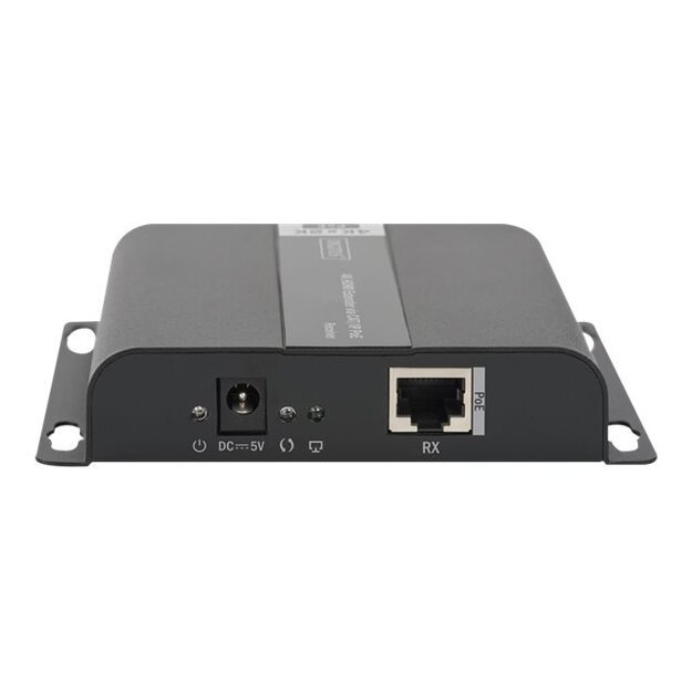 DIGITUS 4K HDMI Extender Receiver Unit over IP/CAT 5 6 120m POE powered