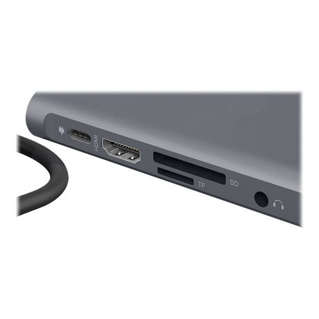 ICYBOX IB-DK4040-CPD Docking Station USB Type-C 3xUSB HDMI 4k 30Hz VGA SD/microSD