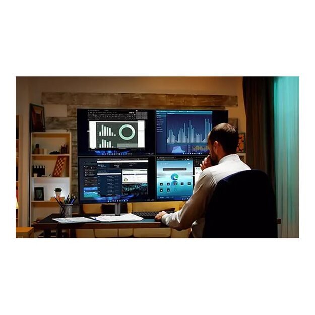 Monitorius LENOVO ThinkVision P27h-30 27inch 2560x1440 IPS 16:9 350cd/m2 HDMI DP USB Hub Topseller 35