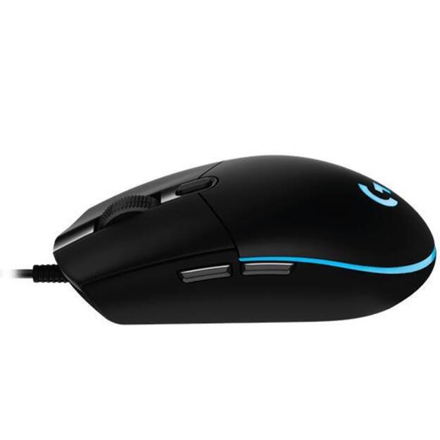 Kompiuterinė pelė laidinė MOUSE USB OPTICAL G102 LIGHTSY/BLACK 910-005823 LOGITECH