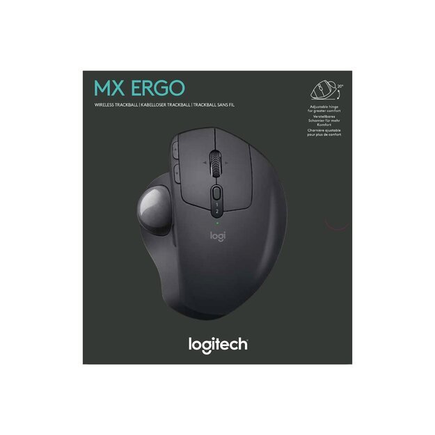 Kompiuterinė pelė belaidė OPTICAL WRL MX ERGO/910-005179 LOGITECH