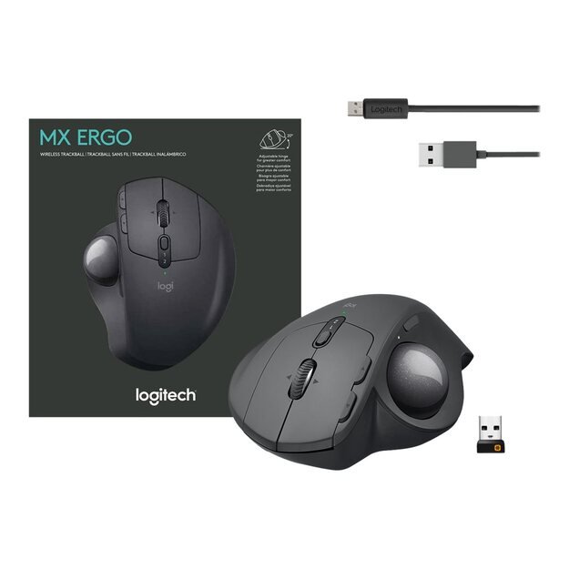 Kompiuterinė pelė belaidė OPTICAL WRL MX ERGO/910-005179 LOGITECH