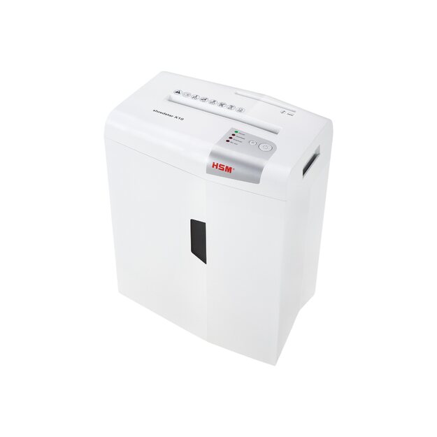 Popieriaus smulkintuvas HSM 1045111 HSM Shredstar X10 - cross cut 4,5x35mm/ 10 sheets 80 g/ 20 l bin/ P-4 29