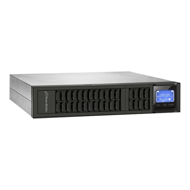 Nepertraukiamo maitinimo šaltinis UPS POWERWALK VFI 2000 CRM LCD On-Line 2000VA, 19 2U, 4x IEC, USB/RS-232, LCD, Rack/Tower