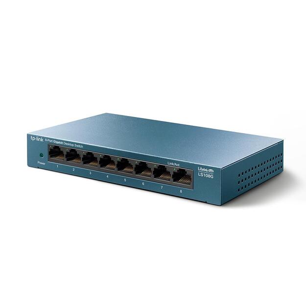 Komutatorius TP-LINK LS108G 8x10Base-T 100Base-TX 1000Base-T