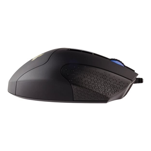 Kompiuterinė pelė laidinė CORSAIR SCIMITAR RGB ELITE MOBA/MMO Gaming Mouse Black Backlit RGB LED 18000 DPI Optical (EU)