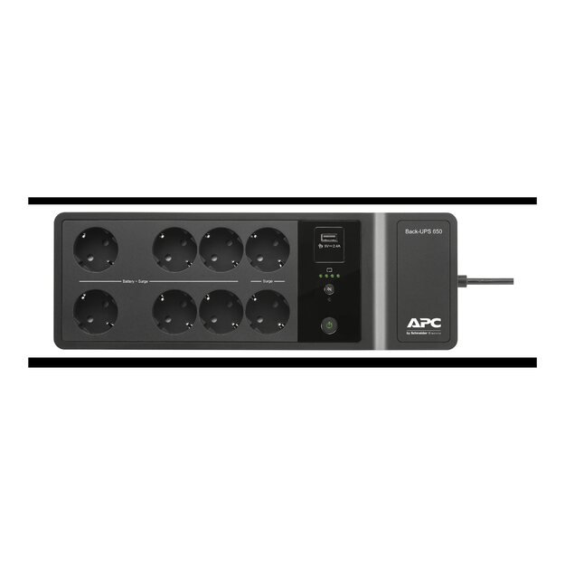 Nepertraukiamo maitinimo šaltinis UPS APC Back-UPS 650VA 230V 1 USB charging port