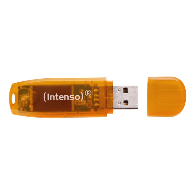 USB raktas MEMORY DRIVE FLASH USB2 64GB/3502490 INTENSO