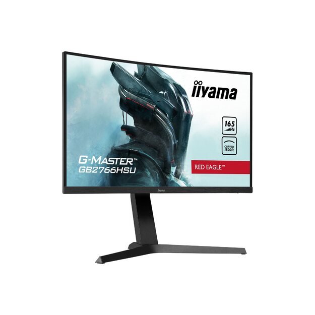 Monitorius IIYAMA GB2766HSU-B1 27inch ETE VA FHD Curved Gaming 1500R 16:9 3000:1 250cd/m2 1ms 2xHDMI