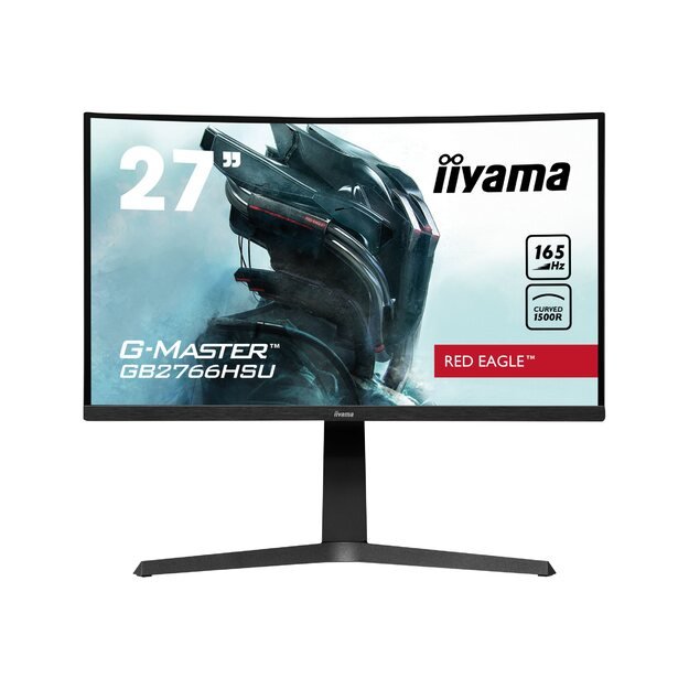 Monitorius IIYAMA GB2766HSU-B1 27inch ETE VA FHD Curved Gaming 1500R 16:9 3000:1 250cd/m2 1ms 2xHDMI