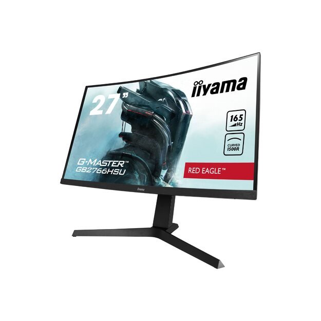 Monitorius IIYAMA GB2766HSU-B1 27inch ETE VA FHD Curved Gaming 1500R 16:9 3000:1 250cd/m2 1ms 2xHDMI