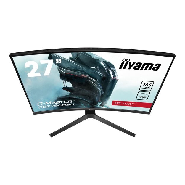 Monitorius IIYAMA GB2766HSU-B1 27inch ETE VA FHD Curved Gaming 1500R 16:9 3000:1 250cd/m2 1ms 2xHDMI