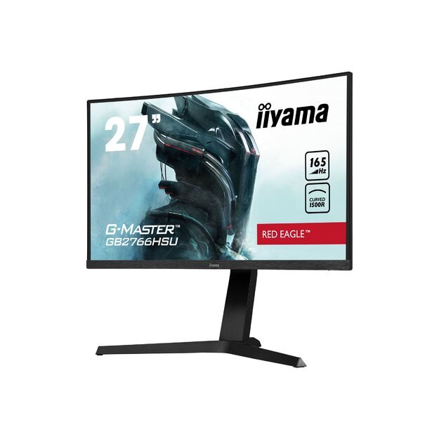 Monitorius IIYAMA GB2766HSU-B1 27inch ETE VA FHD Curved Gaming 1500R 16:9 3000:1 250cd/m2 1ms 2xHDMI