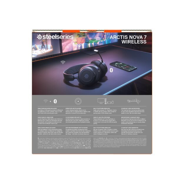 Ausinės STEELSERIES Arctis Nova 7 Headset