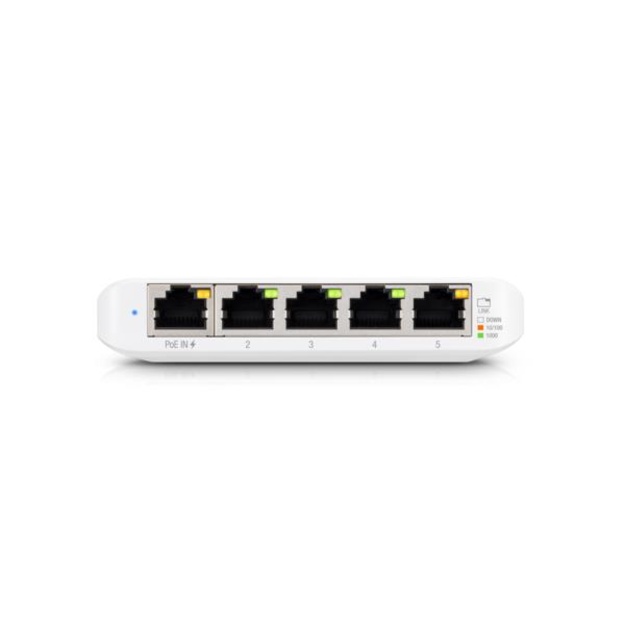 Komutatorius |UBIQUITI|USW-Flex-Mini|5x10Base-T / 100Base-TX / 1000Base-T|1xRJ45|1|PoE ports 1|USW-FLEX-MINI
