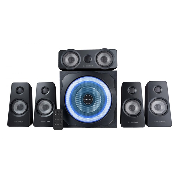 Speaker|TRUST|P.M.P.O. 180 Watts|3xStereo jack 3.5mm|Black|21738