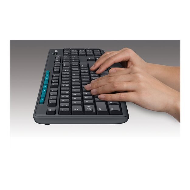 Belaidė klaviatūra LOGITECH WIRELESS K270 INT 35