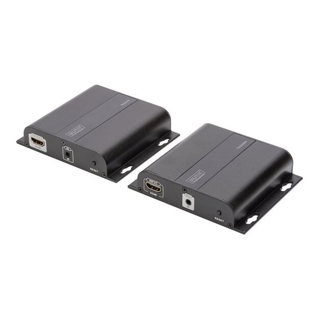DIGITUS 4K HDMI Extender over IP Receiver Unit over network cable CAT 5/5e/6/7 4K2K/30Hz black 13