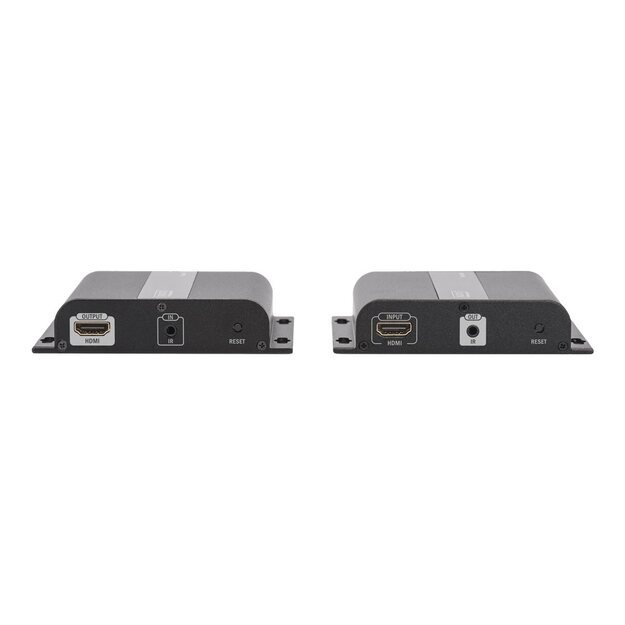 DIGITUS 4K HDMI Extender over IP Receiver Unit over network cable CAT 5/5e/6/7 4K2K/30Hz black 14
