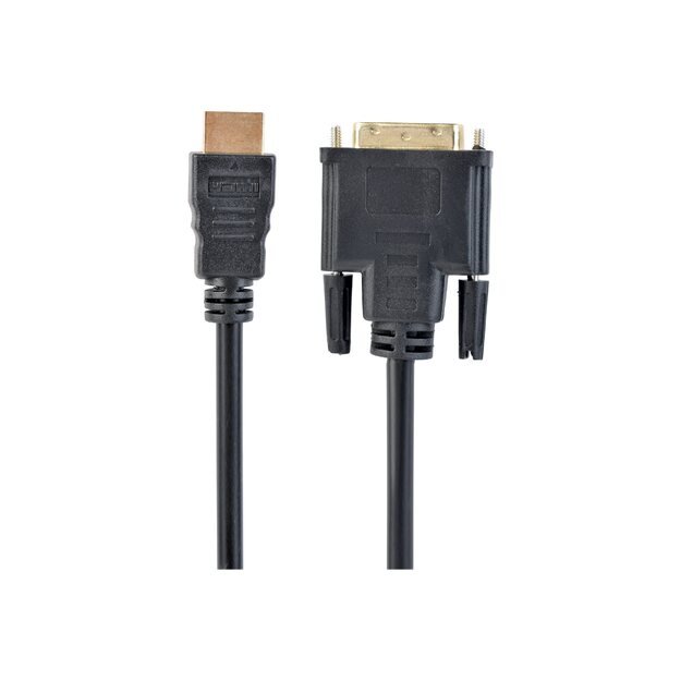 Vaizdo kabelis - adapteris HDMI-DVI 1.8M/BULK CC-HDMI-DVI-6 GEMBIRD